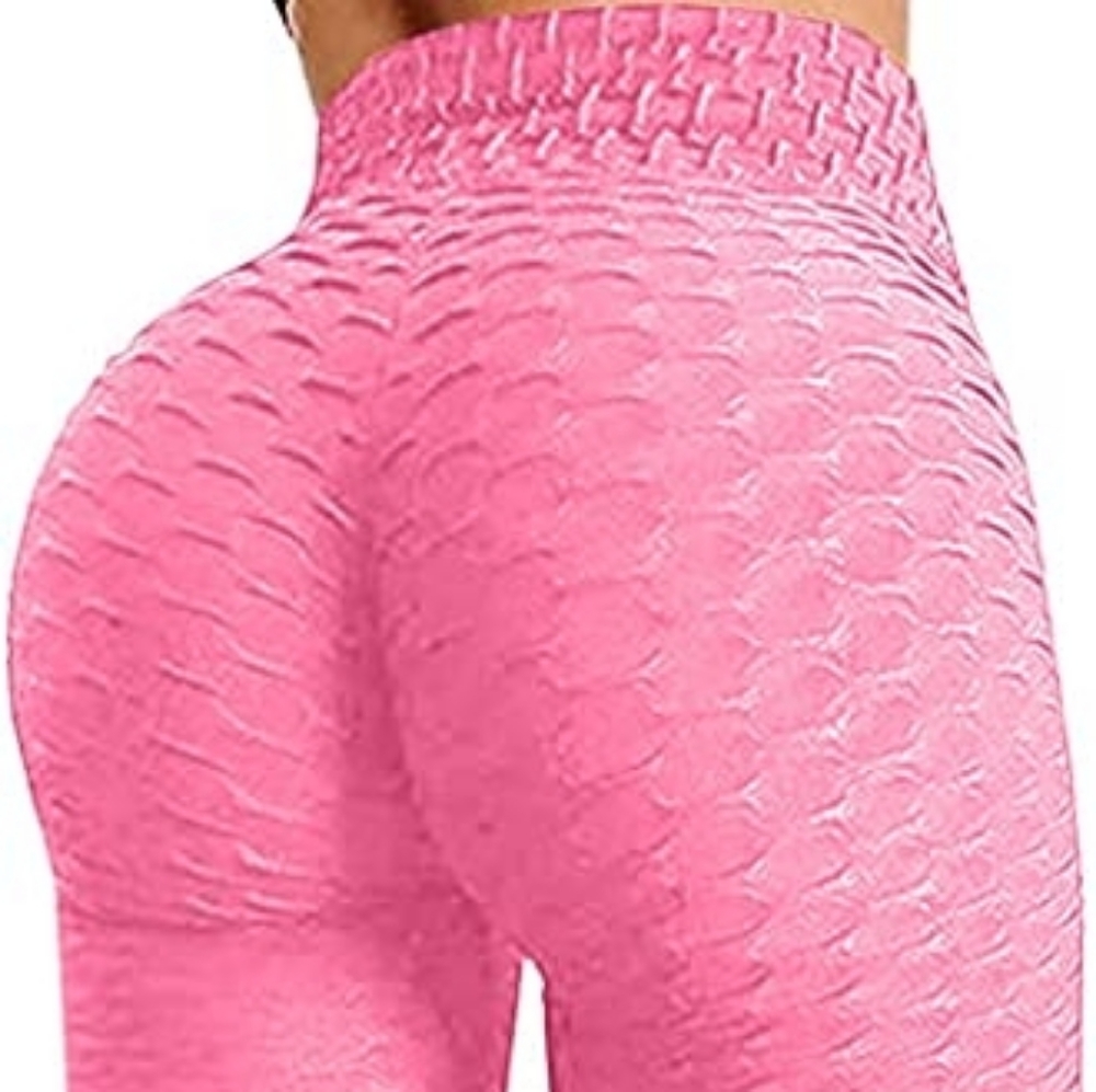 Anti cellulite pink scrunch